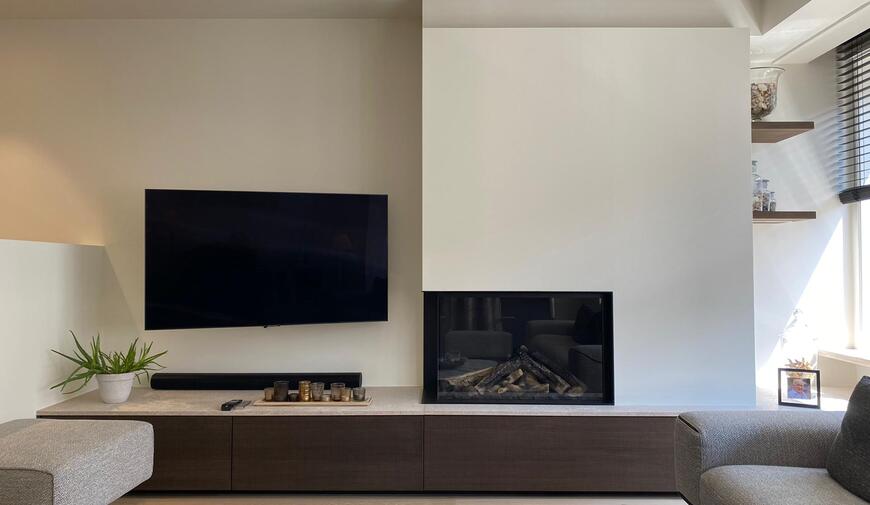 Haardwand M-Design True Vision 850CL