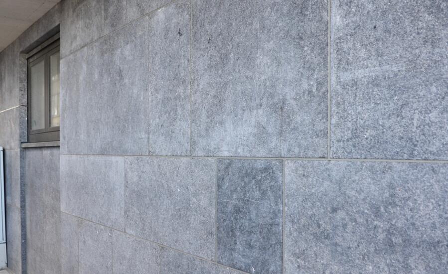 Gevelbekleding appartement 